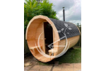 Luxury Barrel Sauna 3.5m